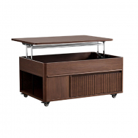 Журнальный столик c подъемной столешницей Xiaomi Linsy Nordic Coffee Table Walnut 90 cm (UY3L-A)