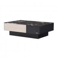 Журнальный столик Xiaomi Linsy Light Luxury Marble Coffee Table Walnut 100 cm (YN7L-A)