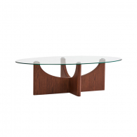 Журнальный столик Xiaomi Linsy Mid-Century Modern Geometric Coffee Table Walnut 120 cm (YF2L-B)