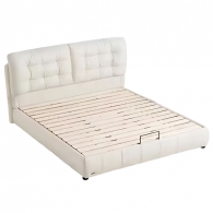 Двуспальная кровать Xiaomi Linsy Style Marshmallow Bed 1.5 m White (TBC151-A) (без матраса)