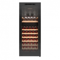 Винный шкаф с постоянной температурой и воздушным охлаждением Vinocave Wine Cabinet With Constant Temperature 78 bottles (CWC-200BJPGZ) (два диапазона температур)