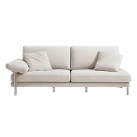 Диван на 2 места Xiaomi Linsy Imitation Cotton And Linen Fabric Sofa 2240 mm Off White (BS232-A)
