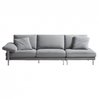 Диван на 3 места Xiaomi Linsy Imitation Cotton And Linen Fabric Sofa 2670 mm Grey (BS232-A)
