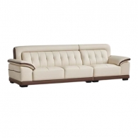 Диван на 3 места Xiaomi Linsy Modern Leather Sofa 2860 mm Beige/Brown (PS236-A)