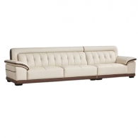 Диван на 3 места Xiaomi Linsy Modern Leather Sofa 3460 mm Beige/Brown (PS236-A)