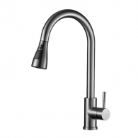 Выдвижной кухонный смеситель Xiaomi Mensarjor Three-Function Peng Neck Pull-Out Faucet Gun Gray (K23DCR-3GG26403M)