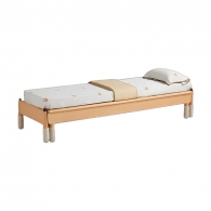 Детская кроватка Xiaomi Linsy Children Retractable Bed Without Guardrail Wood (LH301A1-A) (без ограждения) (без матраса)