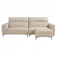 Двухместный модульный диван Xiaomi Linsy Italian Leather Sofa Off White (PS360)