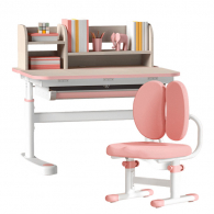 Набор детской мебели стол 0.8 м и стул Xiaomi Igrow A Set Of Children's Furniture A Lifting Educational Table And Chair Pink