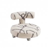 Пуф Xiaomi Linsy Mobile Small Chair White Abstract Rope (B103-A)