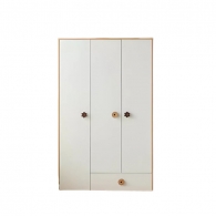 Детский шкаф Xiaomi Linsy Three-Door Wardrobe + Drawer Wood/White (LH171D3-A)