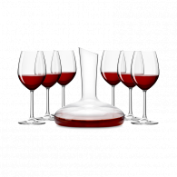 Набор для вина Xiaomi Circle Joy Crystal Wine Glass 390 ml and Decanter 1.4l