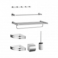 Набор для ванной комнаты Xiaomi Mirror Stainless Steel Bathroom Pendant 7 Set (DMGJTZ001)