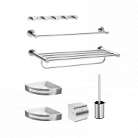 Набор для ванной комнаты Xiaomi Brushed Stainless Steel Bathroom Pendant 7 Set (DMGJTZ002)