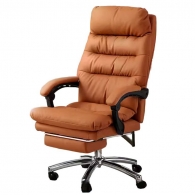 Кресло с подставкой для ног Xiaomi Linsy Office Chair With Backrest And Footrest Cinnamon Orange (BY043-B)