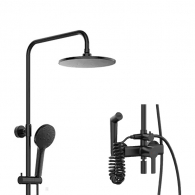 Душевая стойка Xiaomi Diiib Yagu Spray Gun Shower Head Simple 4 Functions Black (DXB21012-1011)