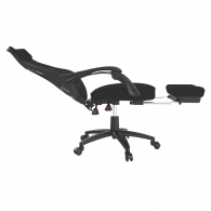 Офисное кресло с подставкой для ног Xiaomi HBADA Cloud Shield Ergonomic Office Chair P53 Black