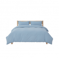 Постельное белье из хлопка и льна Xiaomi 8H Natural Linen Cotton Set J6 1.8m Denim Blue
