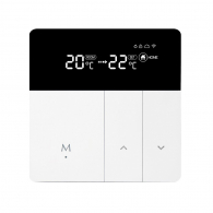 Умный термостат для электрической системы отопления Xiaomi Heatcold Smart Electric Heating Thermostat White (TH123E)