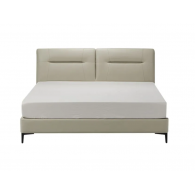 Двуспальная кровать Xiaomi 8H Sugar Fashion Soft Leather Soft Bed 1.5m Sky Grey (JMP5) (без матраса)