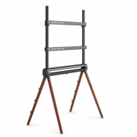 Напольная подставка для телевизора Brateck Scandinavian Easel Studio TV Floor Stand Space Grey & Walnut (FS29-46F-01)