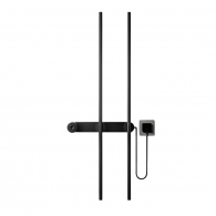 Умный полотенцесушитель Xiaomi O’ws Smart Electric Towel Rack XP2 Series Exposed Installation Black (OWS-XP-2-MB) (Открытый монтаж)