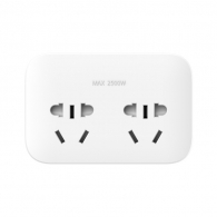 Настенный адаптер 2 розетки Xiaomi Power Strip 2 White (MJZHQ2-03QM)