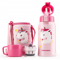 Детский термос Xiaomi Beddybear Double Cover Children Mug 600ml Unicorn