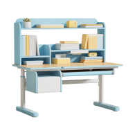 Детский стол Xiaomi Igrow Solid Wood Core Liftable Study Desk 1.2 m Blue (Changjie 8pro)