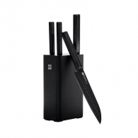 Набор кухонных ножей c подставкой Huo Hou Non-Stick Knife 5-Piece Set