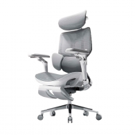 Офисное кресло с подставкой для ног Xiaomi HBADA Ergonomic Computer Chair E3 Ultra 4.0 Version 2025 White (E301WHC)