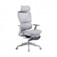 Офисное кресло с подставкой для ног Xiaomi Linsy Computer Chair Silver Grey (BY111-D)