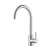 Поворотный смеситель Xiaomi Mensarjor 304 Curved Stainless Steel Mixer Hot And Cold Water Chrom (K23DOR-1YS2438)