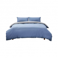Антибактериальное постельное белье Xiaomi 8H Clean Coffee Antibacterial Four-piece Set JK 1.5m Blue