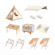 Кемпинговый набор из 11 предметов Xiaomi Sky&Cloud Magic Box Camping Set