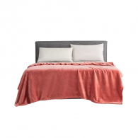 Теплый антибактериальный плед Xiaomi Como LIiving Warm Fleece Antibacterial Blanket Tangerine (180х200 см)