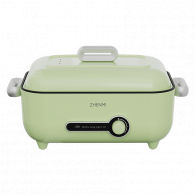 Многофункциональная электрическая кастрюля Xiaomi Zhenmi Multifunctional Electric Hot Pot 4L Creamy Green (ZM-ED4001)
