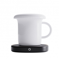 Подставка для подогрева чашек Xiaomi  XIAO ZUO Small Stting Thermostat Coaster D2 Black (с чашкой) (XZ-D2)