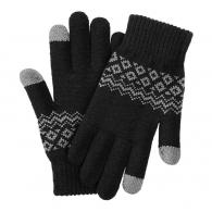 Перчатки для сенсорных экранов Xiaomi FO Touch Screen Warm Velvet Gloves Black