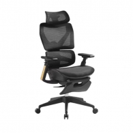 Офисное кресло с подставкой для ног Xiaomi Linsy Computer Chair Black Remark (BY111-B)