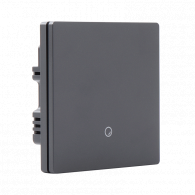 Умный настенный выключатель Xiaomi Ptxzn Smart Switch A6 Black (одиночный с нулевой линией)
