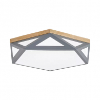 Умный потолочный светильник Xiaomi HuiZuo Smart Macaron Series Polygon Ceiling Light 24W Midnight Ash