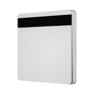 Умный выключатель одноклавишный с нулевой линией Xiaomi Linptech Smart Screen Display Switch E2 Zero Fire Single White