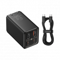 Сетевое зарядное устройство Baseus GaN6 Pro Fast Charger 65W Black (CCGAN65C6)