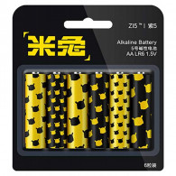 Батарейки алкалиновые для детских игрушек Xiaomi ZMI Rainbow AA516 Сolored (6 шт.)