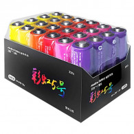 Батарейки алкалиновые Xiaomi ZMI Rainbow Zi5 типа AA Сolored (24 шт.)