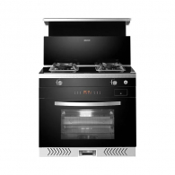 Многофункциональная газовая плита с вытяжкой, духовым шкафом, пароваркой Xiaomi Mensarjor Multifunctional Integrated Stove Steaming Grilling (JJZT-M1Z)