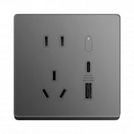 Умная розетка Xiaomi Smart Wall Socket Pro Space Gray (XMZNC01LM)