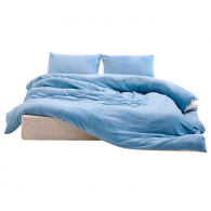 Постельное белье из флиса Xiaomi 8H Warm Fleece Class A Bedding Set JT2 1.8m Oxygen Blue