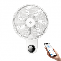 Умный двухслойный настенный вентилятор Xiaomi JIPIN Instant Intelligent Circulation Fan 7 Blades 38.5cm